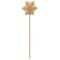 Vintage Felt Snowflake Pick on Stick for Christmas Arrangements
